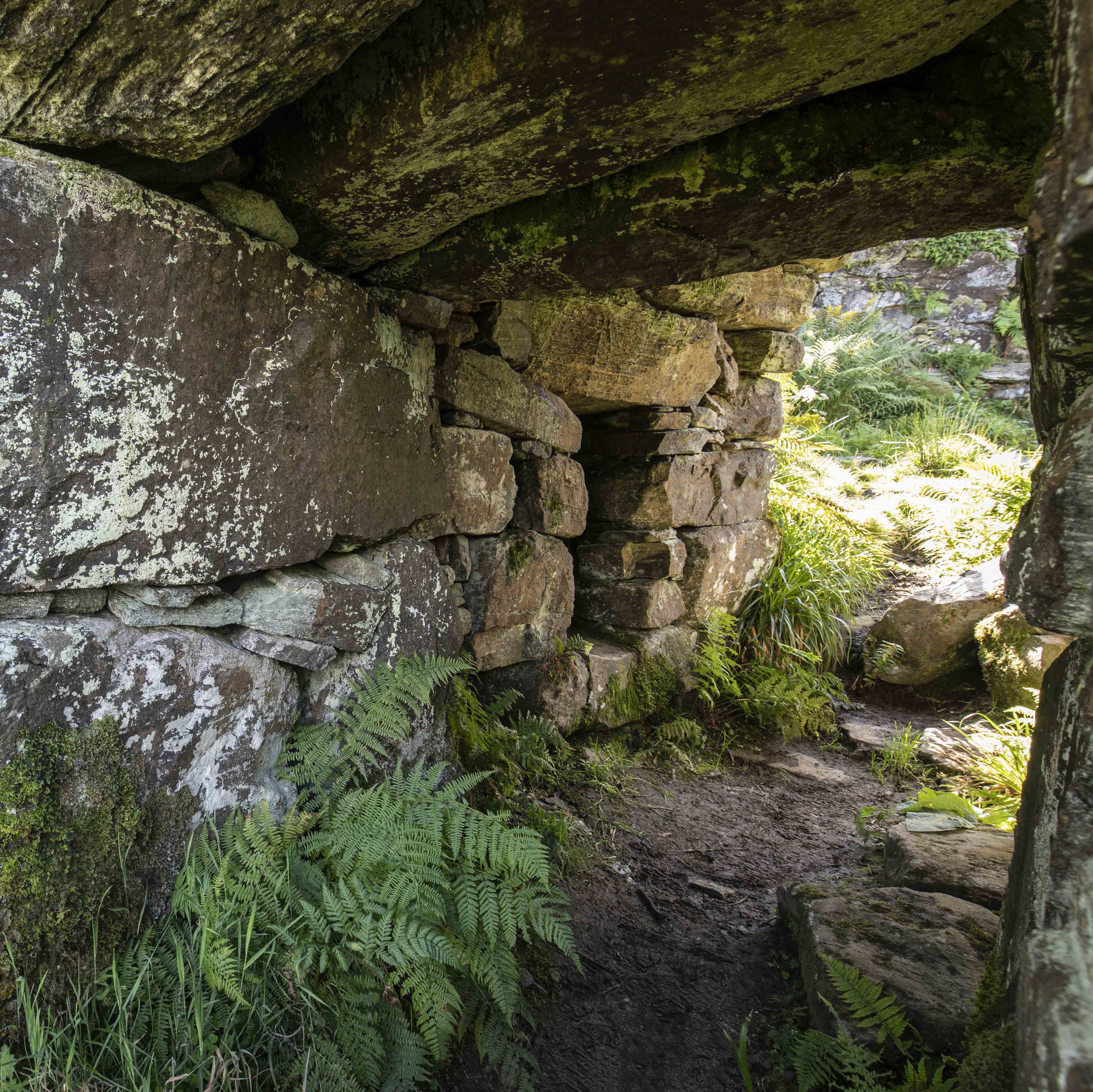 2b Caisteal Grugaig entrance passage copyright Lynn Fraser low res